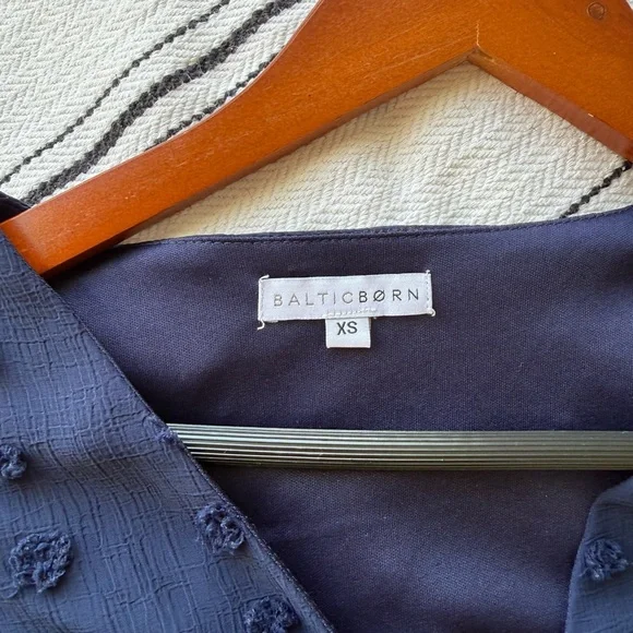 Baltic Born Deep Blue Long Sleeve Dress - Picture 3 of 3